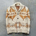 Men’s Long Sleeve Button-Front Cardigan