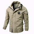 Men's Outdoor Jacket Straight Cut with Hood