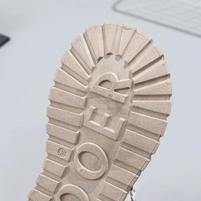 Ankle Boots Mid-Length Straight Quilted