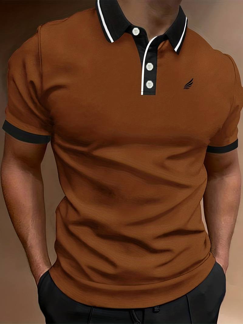 Polo Shirt Regular Fit Contrast Collar