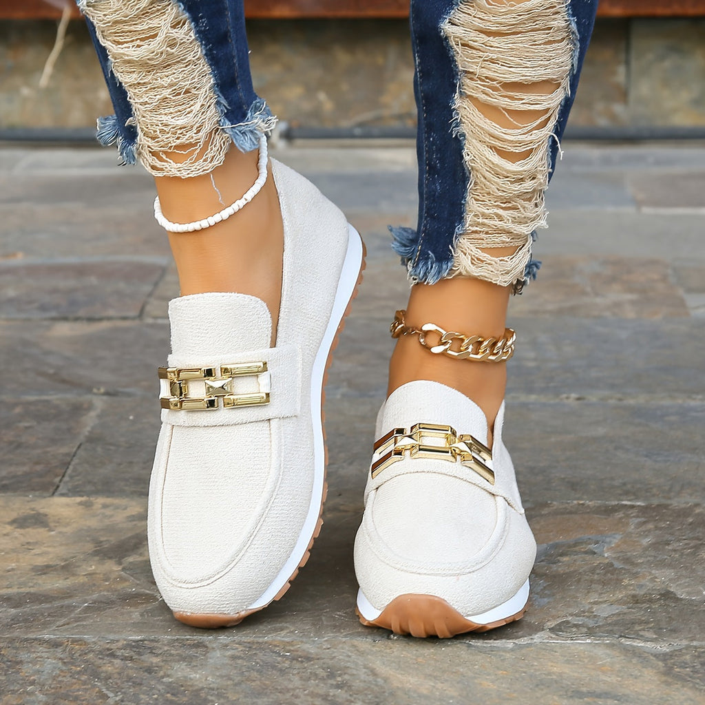 Women’s Low-Top Sneakers Glittery Surface