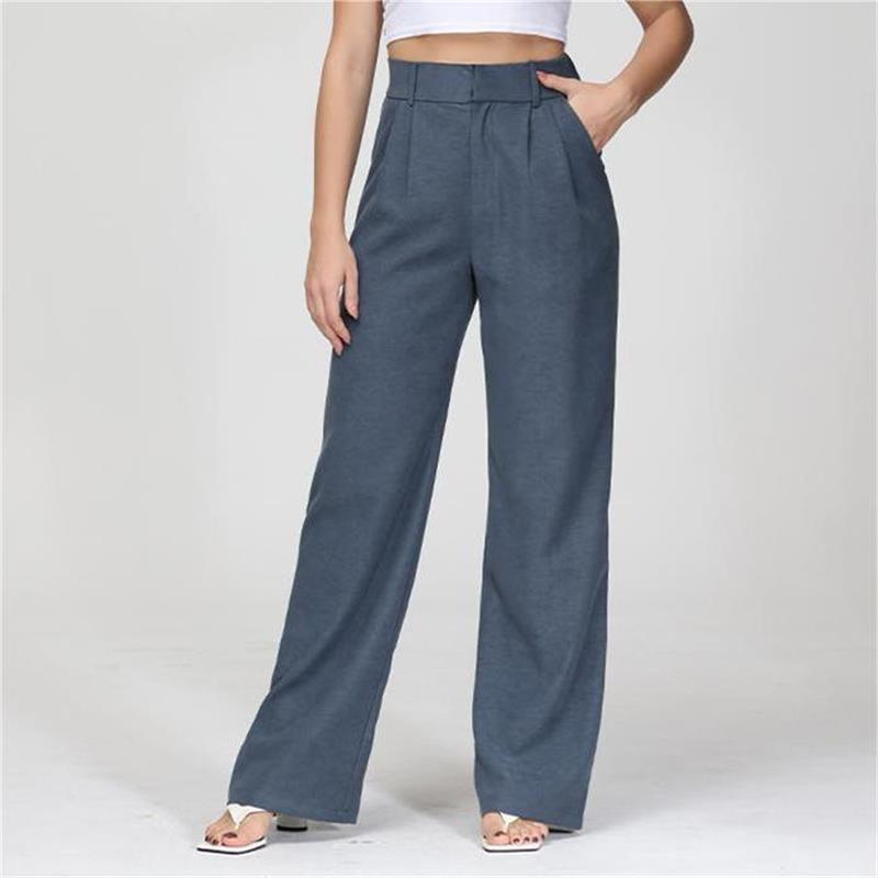 Palazzo Trousers High-Waisted Wide Leg