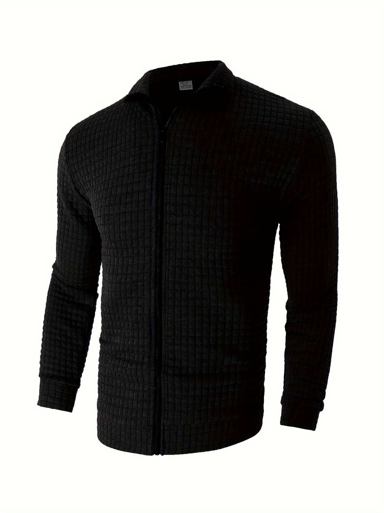 Jacket Regular Fit Long Sleeve Check Pattern