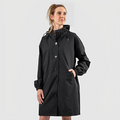 Women’s Straight Rain Jacket Long Sleeve with Hood