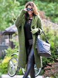 Women’s Hooded Cardigan Loose Fit Long Sleeve
