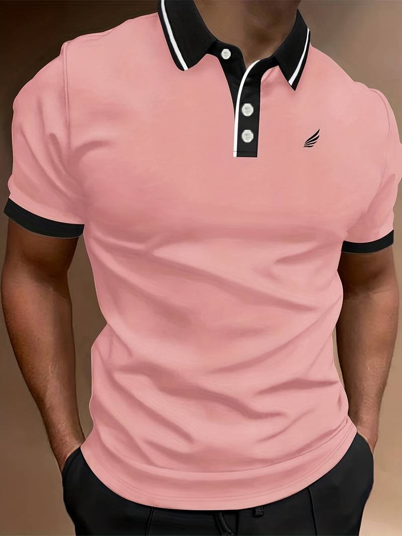 Polo Shirt Regular Fit Contrast Collar