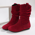 Ankle Boots Structured Silhouette Rounded Toe