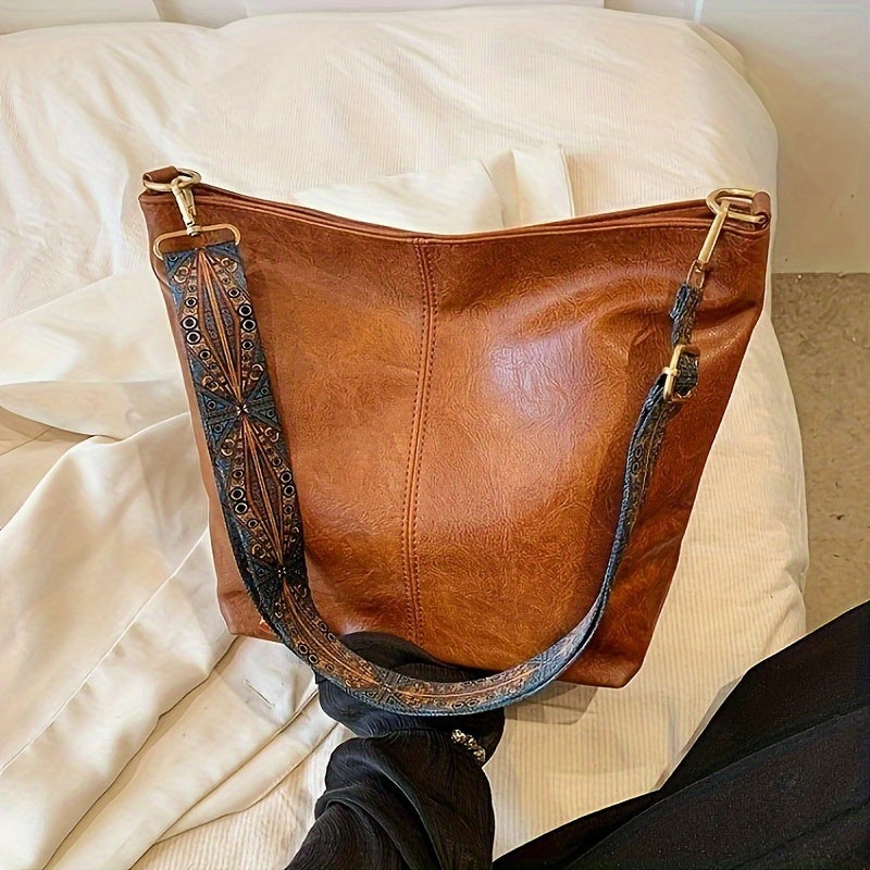 Women’s Handbag Structured Rectangular Patchwork