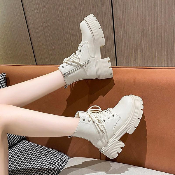 Women’s Ankle Boots Straight Silhouette Slip-On