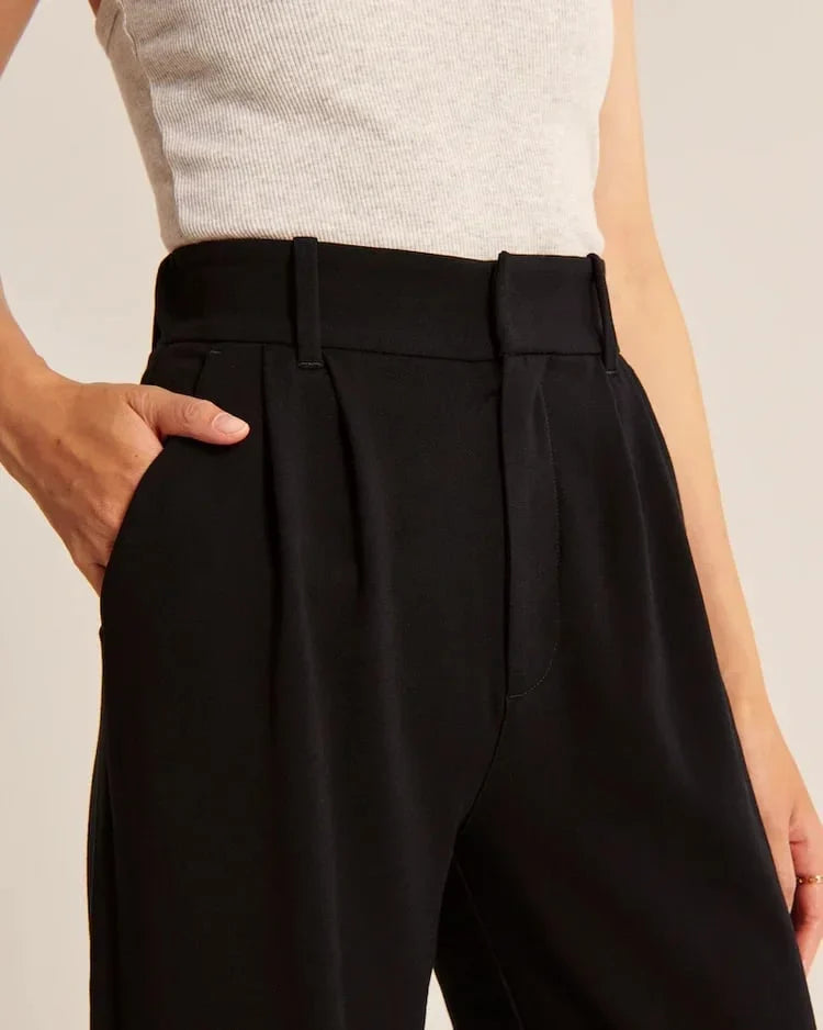 Palazzo Trousers High-Waisted Wide Leg