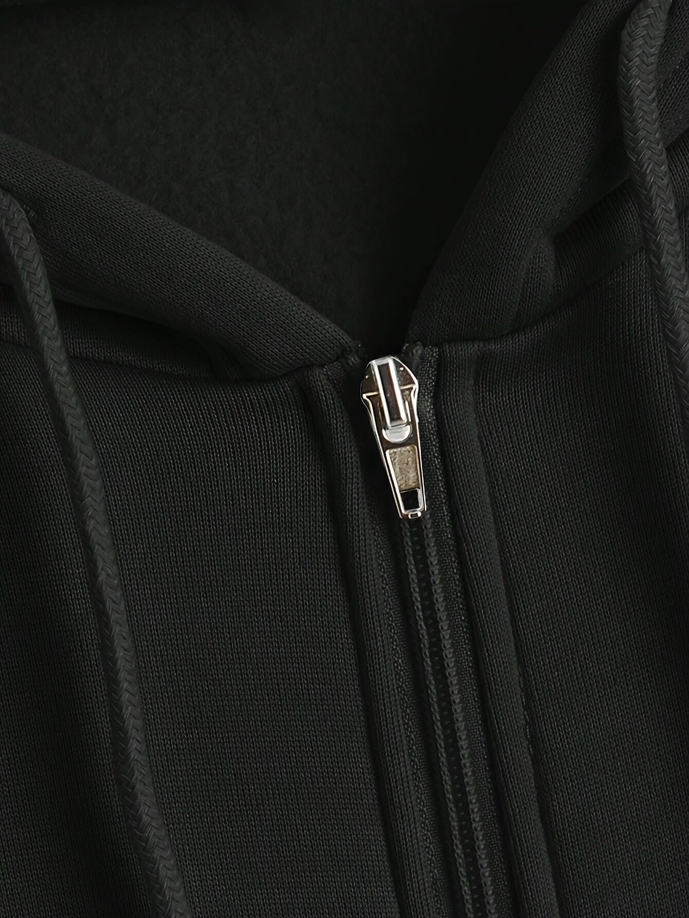 Hoodie Loose Fit Cropped Length