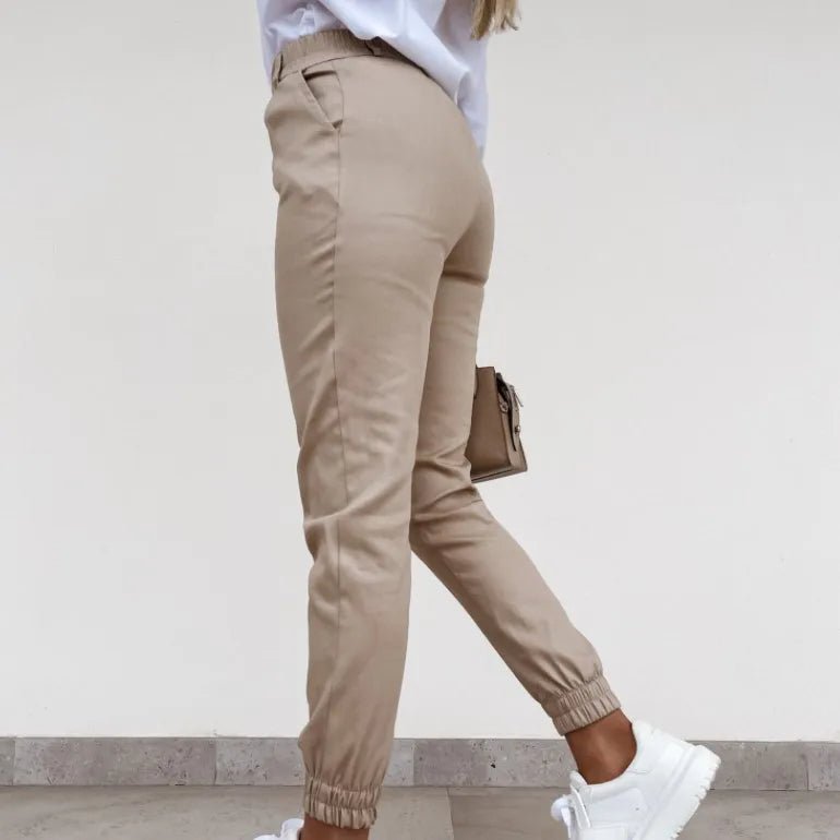 Trousers Relaxed Shape Ankle Length