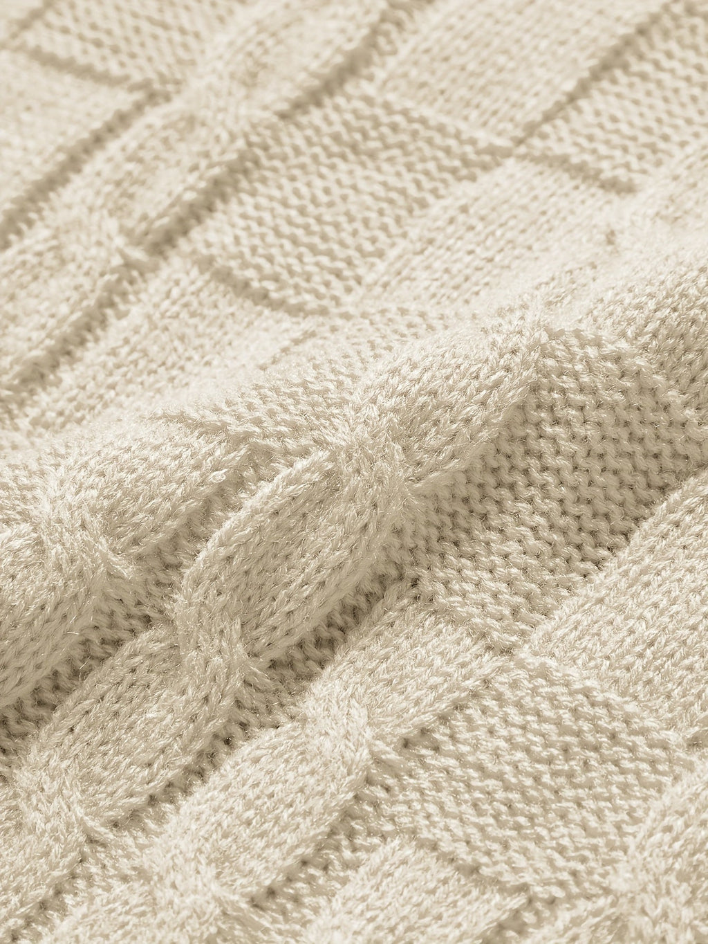 Men’s Sweater Straight Cut High Collar