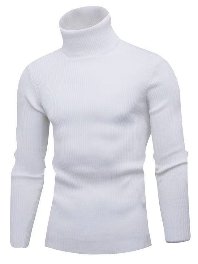 Men’s Wool Jumper Straight Cut Long Sleeve