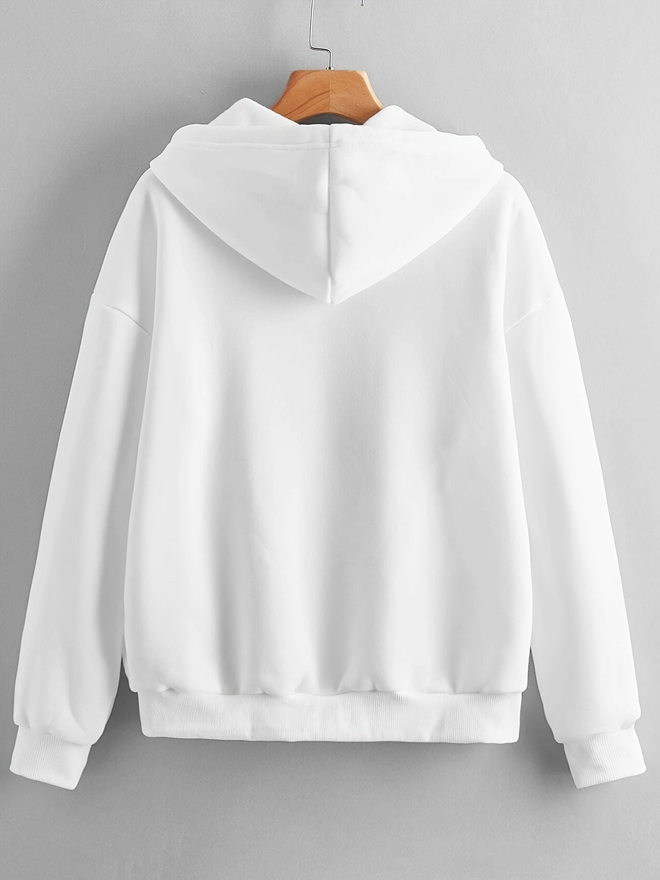 Hoodie Loose Fit Cropped Length