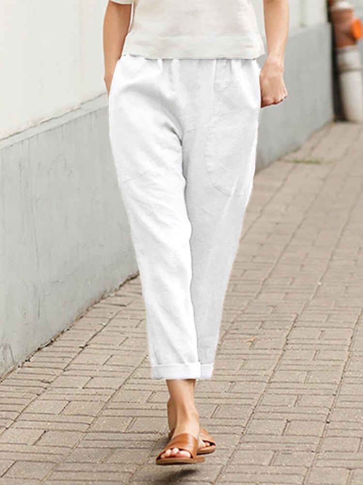 Trousers Loose Fit Full Length