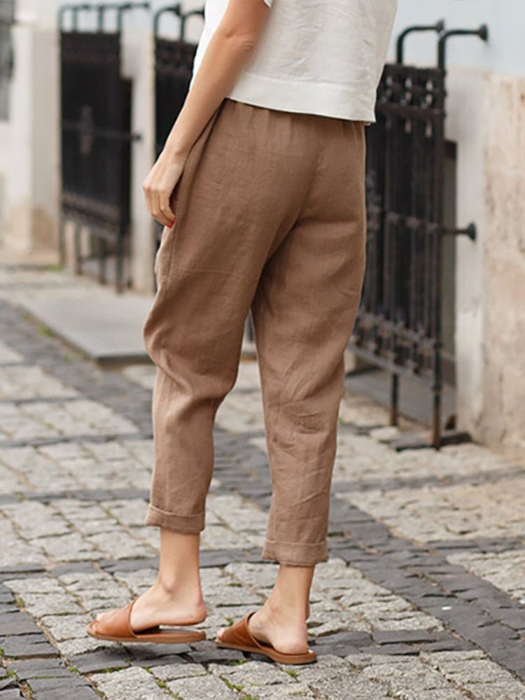 Trousers Loose Fit Full Length