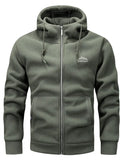 Men’s Jacket Straight Cut Fitted Hood