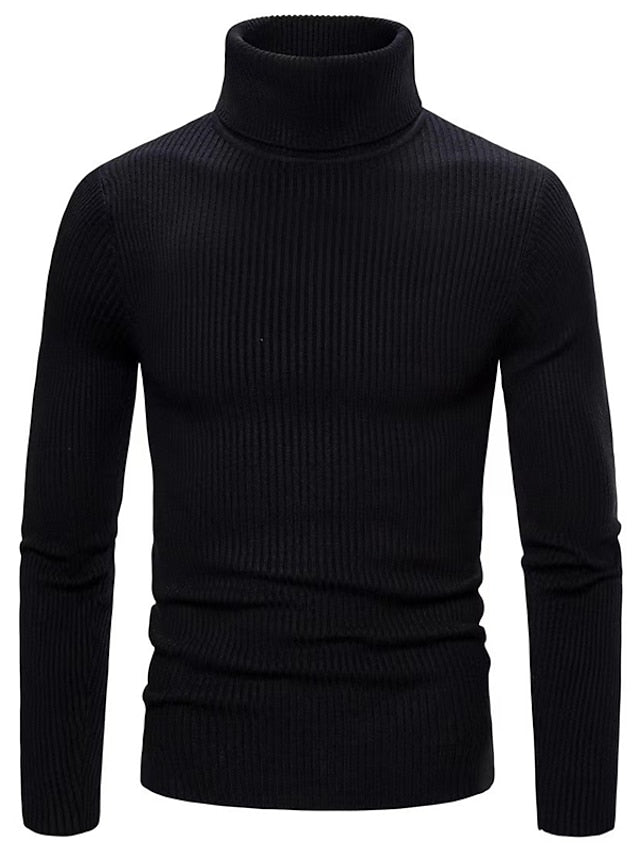 Men’s Wool Jumper Straight Cut Long Sleeve