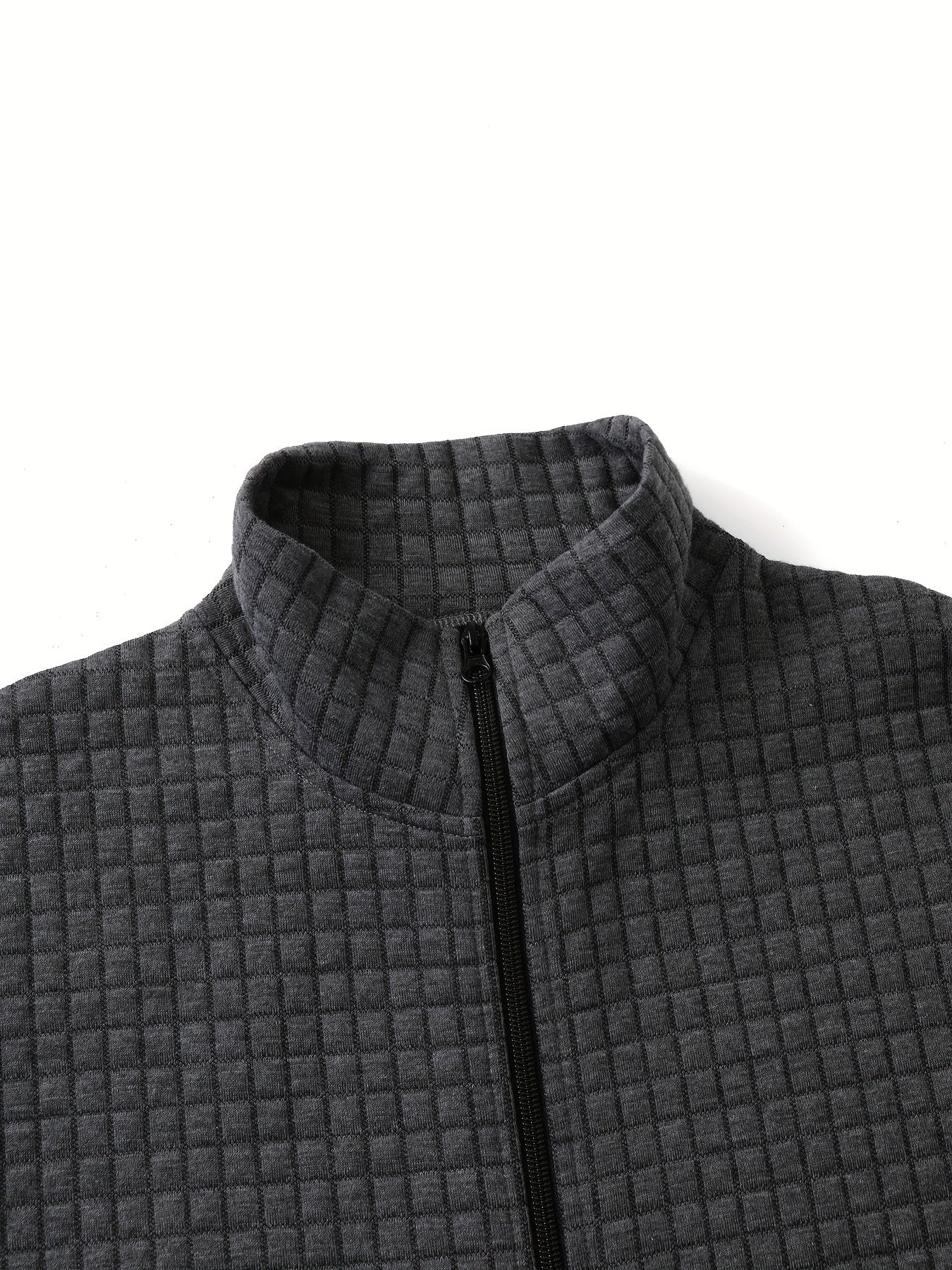 Jacket Regular Fit Long Sleeve Check Pattern