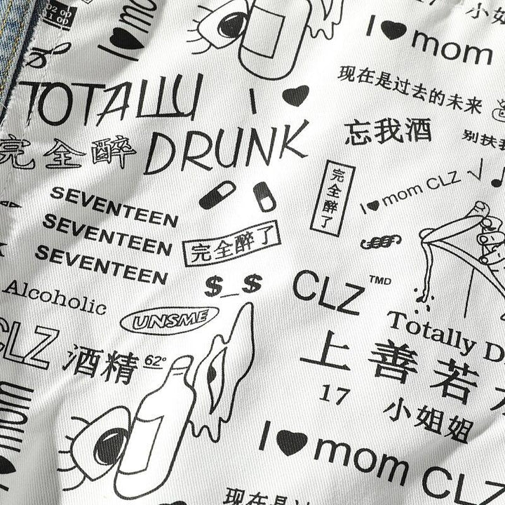 Jacket Straight Shape Waist-Length Cut