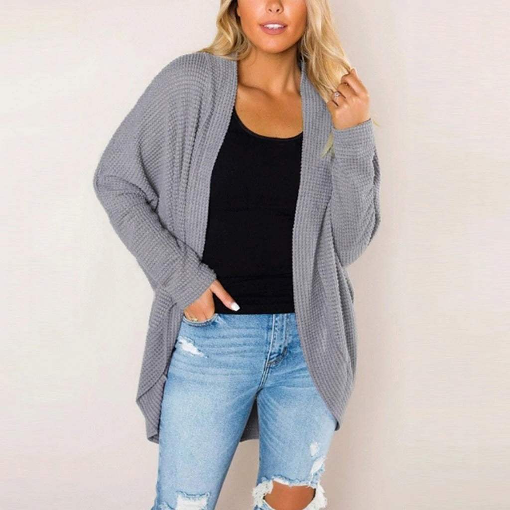Women’s Cardigan Loose Fit Hip Length