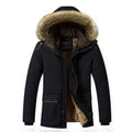Men’s Straight Winter Jacket Long Sleeve