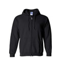 Men's Zip-Up Hoodie Straight Fit Hip-Length