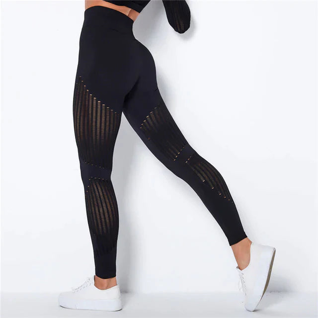 Fitted Leggings Full Length Smooth Surface