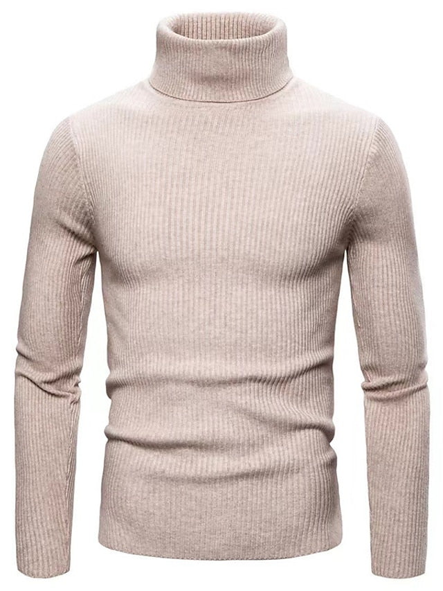 Men’s Wool Jumper Straight Cut Long Sleeve