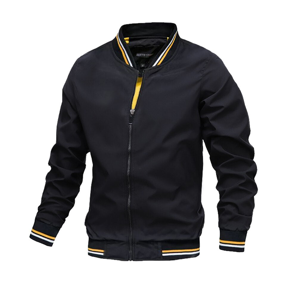 Men’s Sports Jacket Straight Cut with Zipper
