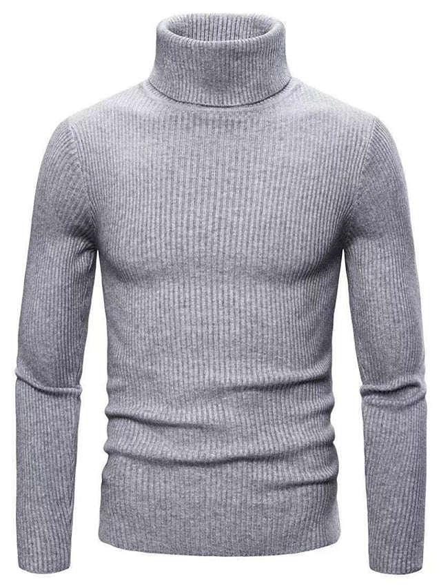 Men’s Wool Jumper Straight Cut Long Sleeve