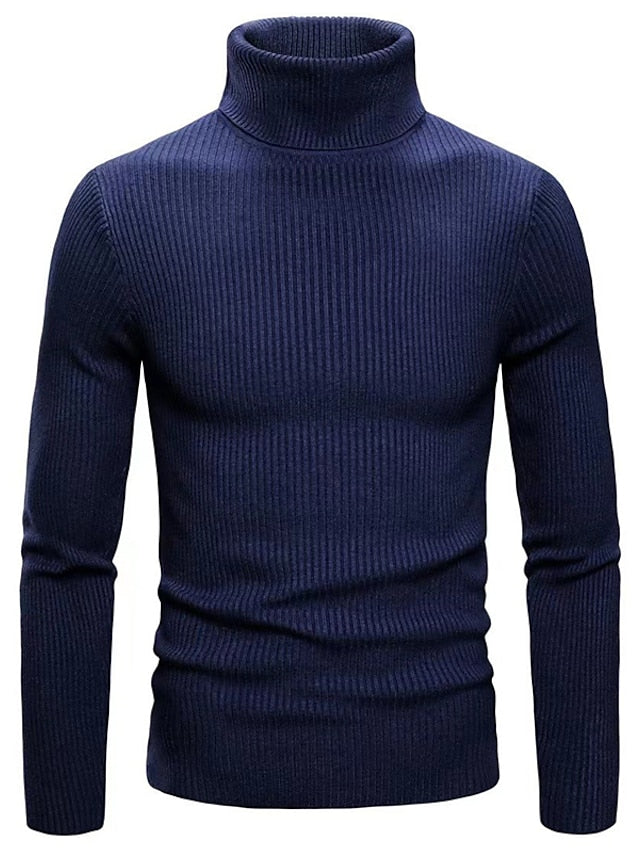 Men’s Wool Jumper Straight Cut Long Sleeve