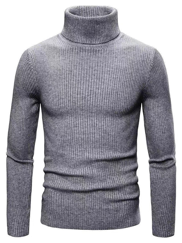 Men’s Wool Jumper Straight Cut Long Sleeve