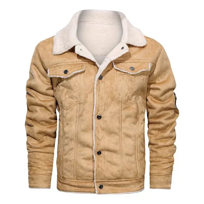 Men’s Bomber Jacket Waist-Length Ribbed