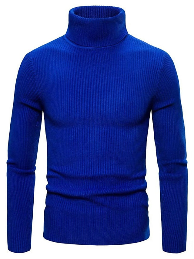 Men’s Wool Jumper Straight Cut Long Sleeve